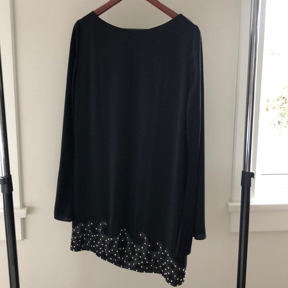 Long Sleeved Black Dress - Picture 5 of 5